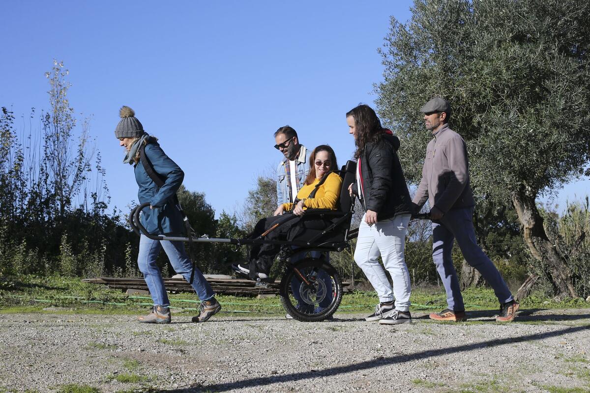 Cadeira Mono-Roda para turismo adaptado 25-11-25 - PJF-76